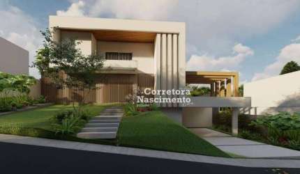 Casa com 4 dormitórios à venda, 500 m² por R$ 4.256.000 - Condomínio Residencial Colinas do Paratehy - São José dos Campos/SP