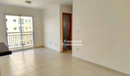 Apartamento com 2 dormitórios para alugar, 68 m² por R$ 2.485,00/mês - Centro - Jacareí/SP