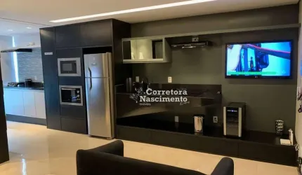 Apartamento com 1 dormitório para alugar, 40 m² por R$ 4.458,22/mês - Jardim Aquarius - São José dos Campos/SP