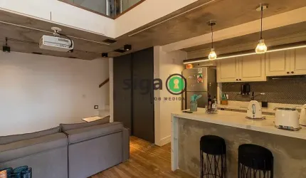Apartamento Duplex a venda na Vila Nova Conceição com 76m2