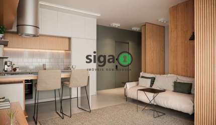 Apartamento para venda no Brooklin com 2 quartos