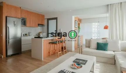 Apartamento para locação com 1 suite, 2 banheiros e 1 vaga de garagem no Jd América
