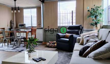 Cobertura Duplex a venda com 110m2 sendo 3 dorms (2 suítes), Vila Mascote, Ed. Ville de Geneve
