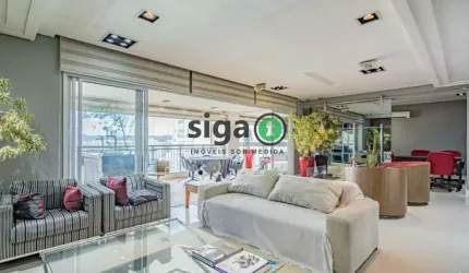 Apartamento na Vila Romana com 206m², 3 suites, 3 vagas MOBILIADO para VENDA ou  LOCAÇÂO