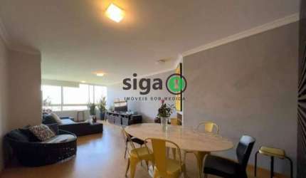 Apartamento a venda no Morumbi, de 148m, 3 quartos, 3 vagas e lazer completo.
