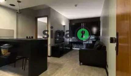 Apartamento MOBILIADO com 44m², para LOCAÇÂO 1 quarto e 1 vaga em Pinheiros