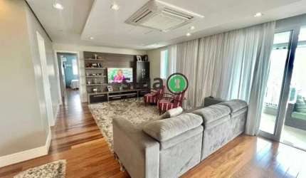 APARTAMENTO À VENDA NO CONDOMÍNIO PAULISTANO COM 177M², 3 SUÍTES. MOBILIADO- VARANDA GOUMERT