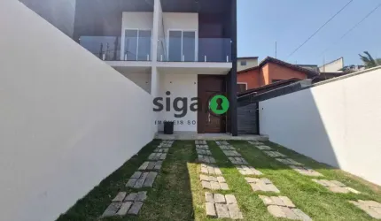 Casa Nova103 metros 3 dormitórios , 1 suíte, 2 vagas em Condomínio no Taboão da Serra