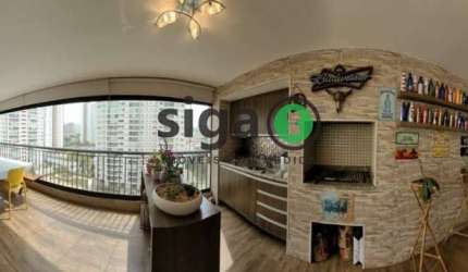 Apartamento à venda com 192m², 3 suítes e 3 vagas ? Varanda Gourmet ? Edifício Florae Aclimação