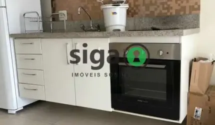Excelente apto com 35m², 1 quarto ,1 banheiro e 1 vaga para Locação  MOBILIADO, no Brooklin