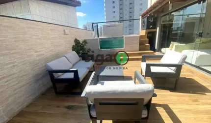 Cobertura 140 m² Tatuapé totalmente mobiliada
