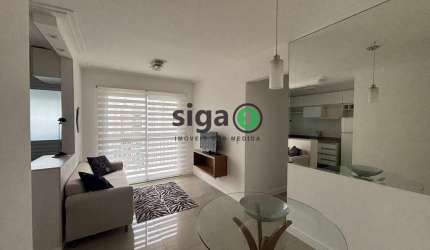 APARTAMENTO PARA LOCAÇÃO NO MORUMBI MOBILIADO! 2 QUARTOS, 1 VAGA!!! LAZER COMPLETO