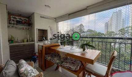 APARTAMENTO Á VENDA NA VILA ANDRADE COM 104M², VARANDA GOURMET E LAZER COMPLETO!