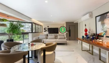 Apartamento com 2 suíte(s),e 2 vaga(s) de garagem, para venda - Vila Nova Conceição - MOBILIADO.