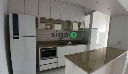 Apartamento para locação em Pinheiros, com 2 quartos, 1 suíte, 1 vaga  SEMI MOBILIADO