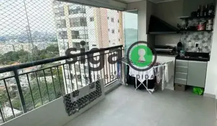 Apartamento de 75m, 3 quartos, varanda gourmet e 2 vagas.