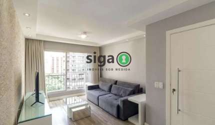 APARTAMENTO Á VENDA EM HIGIENÓPOLIS COM 90M², PORTEIRA FECHADA, 2 QUARTOS, 1 VAGA!