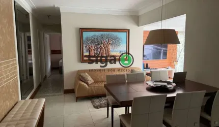 Apartamento no Brooklin para locação - 82 m²,  2 quartos, 1 Vaga