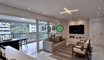 Apartamento à venda, com 140m2, 3 suítes e 3 vagas na Vila Andrade