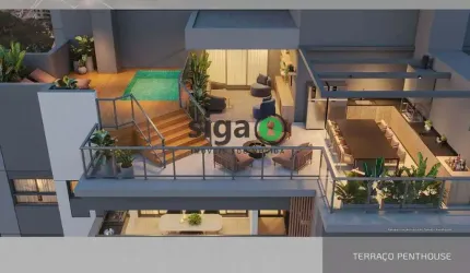 Cobertura Penthouse para venda no Campo Belo - São Paulo, SP