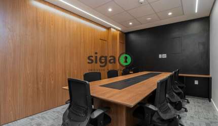 Conjunto comercial para locação 120m² localizado no Brooklin/SP