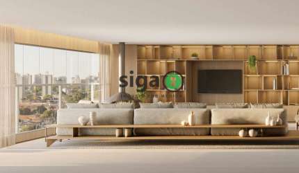 Apartamento no Campo Belo à Venda ? 234m², 4 Suítes, 4 Vagas e Infraestrutura Completa