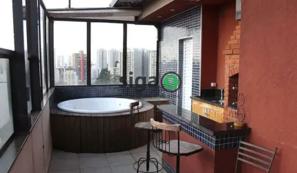 Cobertura a venda no Portal do Morumbi 4 dormitórios, 3 vagas