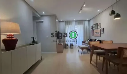 Apartamento a venda no Campo Belo! R Gabriele D'Annuzio de 84m, 2 quartos e vaga