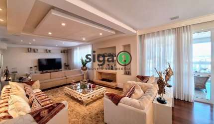 Apartamento à venda com 281m2, 4 quartos e 4 vagas de garagem na Vila Andrade