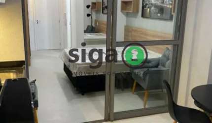 Studio para locação no Broklin- 32m², 1 quarto, 1 vaga