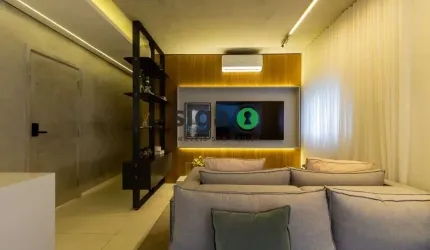 Apartamento no Brooklin com 2 quartos, varanda gourmet e lazer completo ? próximo ao Metrô Borba