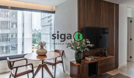 Apartamento mobiliado para locação em Pinheiros 01 dormitório, São Paulo - SP