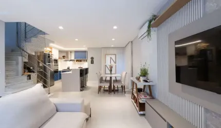 Casa em condomínio fechado com 3 quartos à venda na Rua Pará, 581, Água Verde, Curitiba por R$ 1.350.000