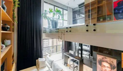 Loft com 1 quarto à venda na Rua Alferes Ângelo Sampaio, 2765, Bigorrilho, Curitiba por R$ 950.000