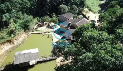 Chácara com Lagoa e Terreno de 7.000m² à venda em Canelinha/SC