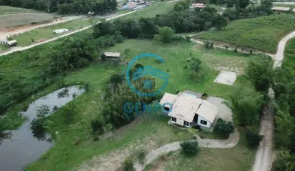 Sítio em Meio a Natureza com Lagoas, Piscina e Terreno de 17.000m² ( 1.7 HECTARES ) à venda em Tijucas/SC