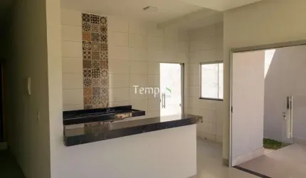 Casa Térrea Residencial Morada do Bosque II, 3 Quartos 1 suite, Nunca Habitada, 90m², Senador Canedo