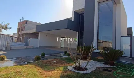 Parque Ville Pinheiros - Parque Ville Pinheiros, Casa Térrea, Alto Padrão, 312m², 3 suítes plenas, Cozinha montada em armários, Ap. Goiânia