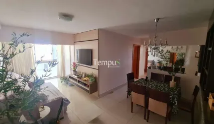 Apartamento Condomínio Jade, 3 suítes sendo 2 americana, completo em armários, em Residencial Eldorado, Goiânia/GO