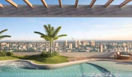 Alma Home Senses - Apartamento Alto Padrão, 3 SUÍTES, COM ESCANINHO NO ANDAR, 2 VAGAS E LAZER COMPLETO