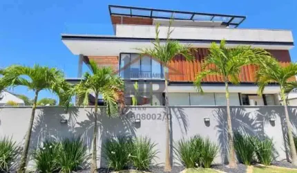 Casa em condomínio fechado com 5 quartos à venda na Estrada Vereador Alceu de Carvalho, Vargem Grande, Rio de Janeiro, 400 m2 por R$ 6.600.000