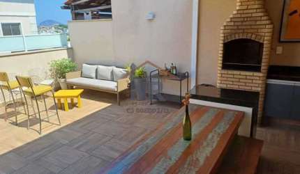 Cobertura com 3 quartos à venda na Rua Pajura, Taquara, Rio de Janeiro, 126 m2 por R$ 550.000