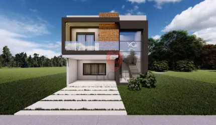 Sobrado com 3 dormitórios à venda, 135 m² por R$ 890.000,00 - Vale Ville - Gravataí/RS