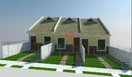 Casa com 2 dormitórios à venda, 54 m² por R$ 232.500,00 - Vila Morada Gaúcha - Gravataí/RS