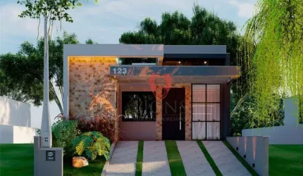 Casa com 3 dormitórios à venda, 92 m² por R$ 790.000 - Garden Ville - Gravataí/RS