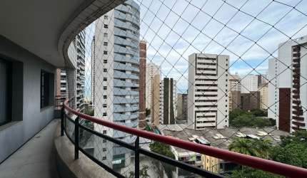 Apartamento Mobiliado com Vista para o Mar – 79m² | Meireles, Fortaleza