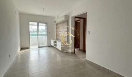Apto à venda com 2 quartos e 1 vaga no bairro Guilhermina - Praia Grande.