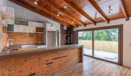 Cobertura de 140m² - 3 dormitórios, 2 banheiros, terraço com churrasqueira e 1 vaga de garagem no Bom Jesus