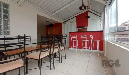 Cobertura 2 dormitórios 1 vaga coberta em frente ao parque marinha do Brasil no Praia de Belas