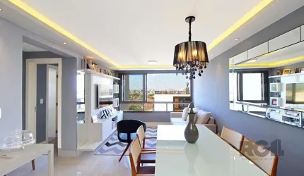 APARTAMENTO 2 DORMITÓRIOS COM SUÍTE E 2 VAGAS DE GARAGEM NO HIGIENÓPOLIS